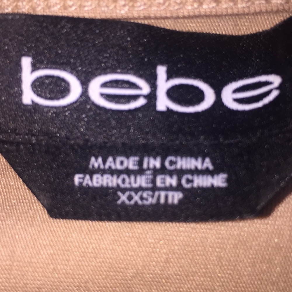 Juniors Bebe dress sz xxs mint color - Picture 6 of 6